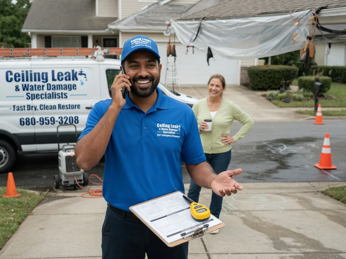 Ceiling Leak Cleanup Silver Lake, OR FAQs